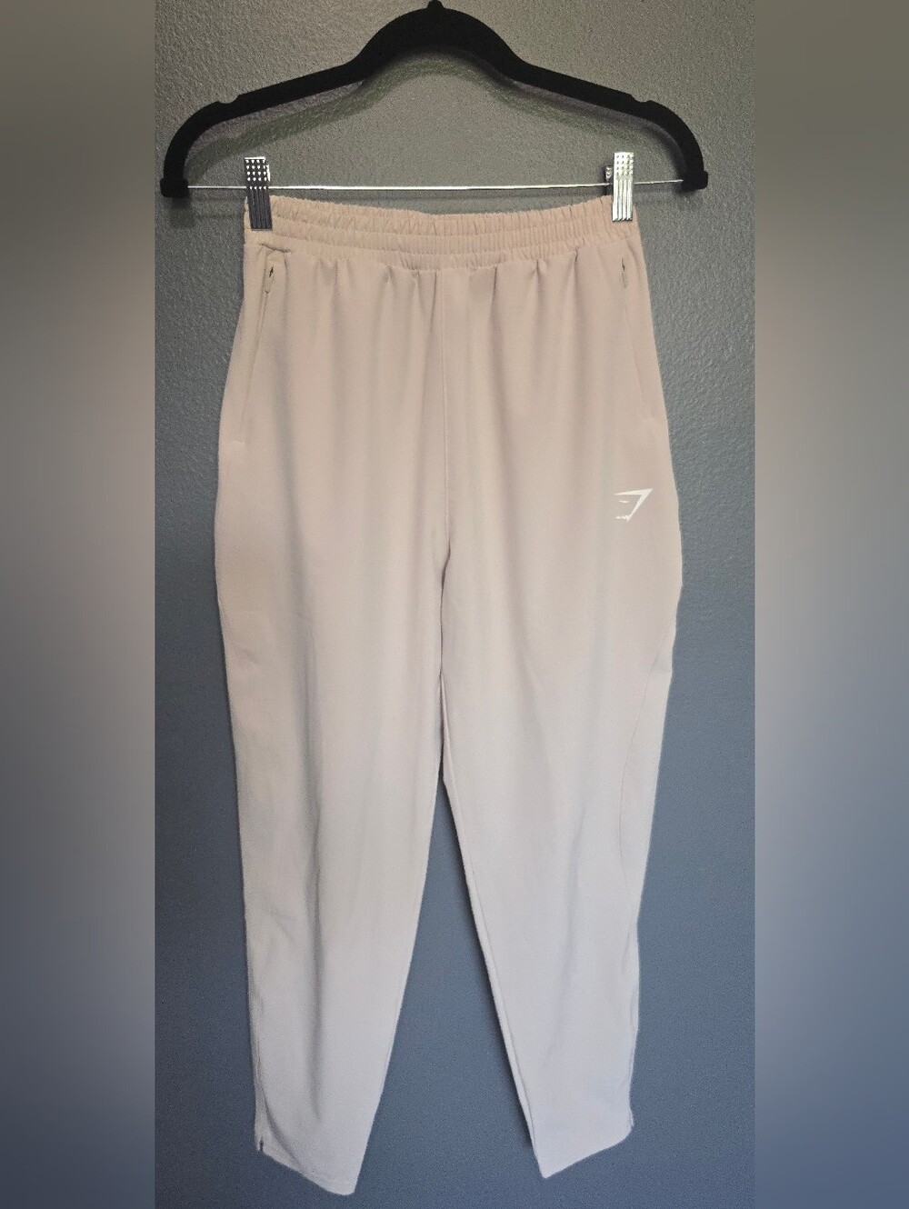 Gymshark Women’s Beige Lightweight Track Joggers